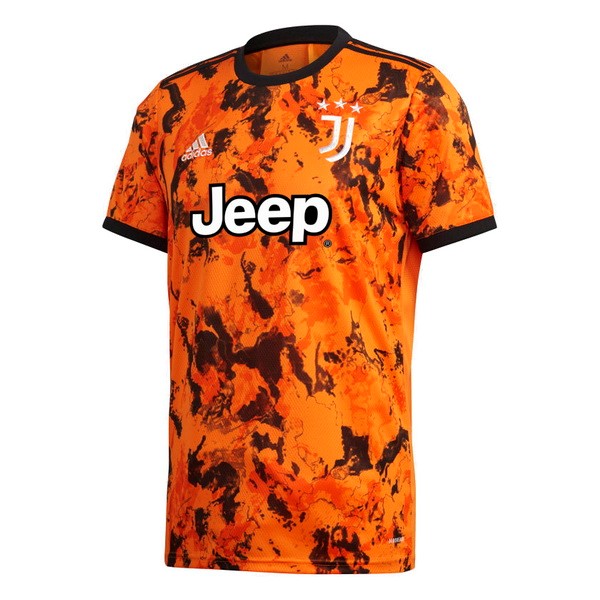 Tailandia Camiseta Juventus Replica Tercera Ropa 2020/21 Naranja